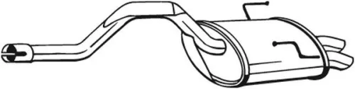 Achterdemper BOSAL 200-803)