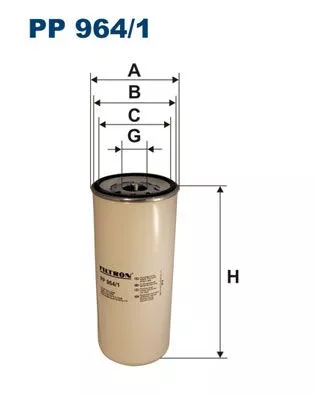 Fuel Filter FILTRON PP 964/1)