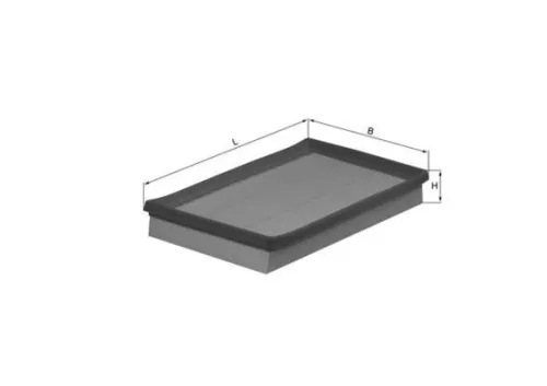 Luchtfilter KNECHT LX 1633)