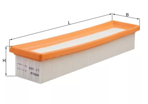 Luchtfilter KNECHT LX 1655)