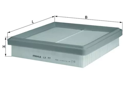 Luchtfilter KNECHT LX 77)