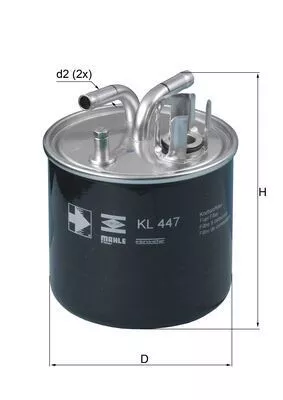 Fuel Filter KNECHT KL 447)