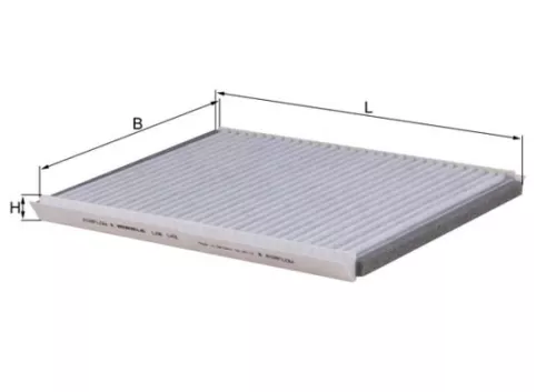 Filter, cabinelucht KNECHT LAK 143)