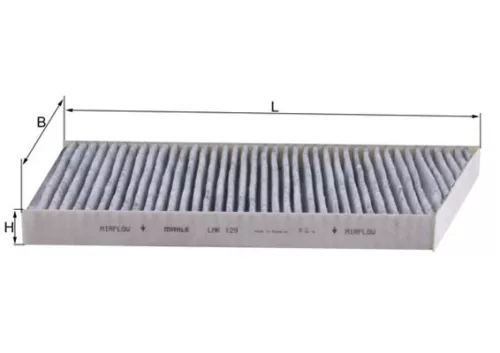 Filter, cabin air KNECHT LAK 129)