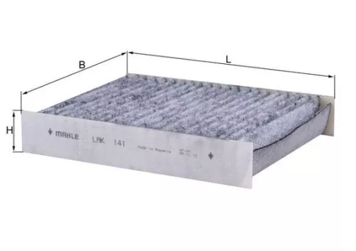 Filter, cabinelucht KNECHT LAK 141)