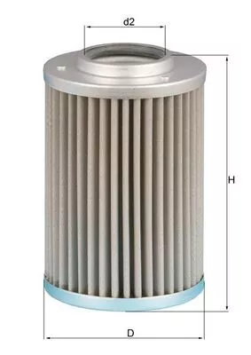 Hydraulisch filter, automatische transmissie MAHLE HX 40)