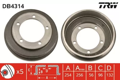 Remtrommel TRW DB4314)