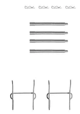 Accessoirekit, schijfremblokken TRW PFK357)