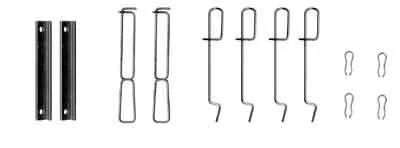 Accessoirekit, schijfremblokken TRW PFK365)