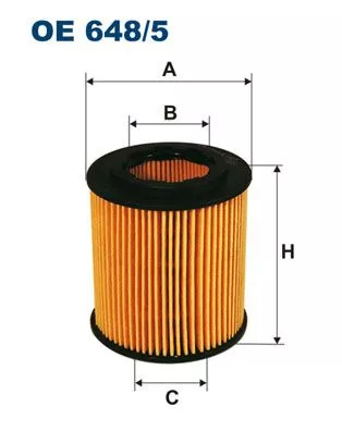 Oliefilter FILTRON OE 648/5)