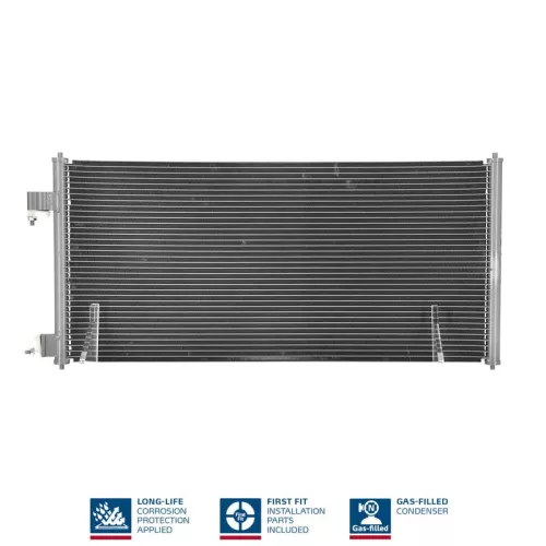 Condenser, air conditioning NISSENS 94664)