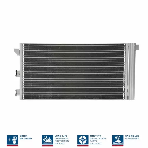 Condensor, airconditioning NISSENS 94670)