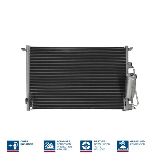 Condensor, airconditioning NISSENS 94675)