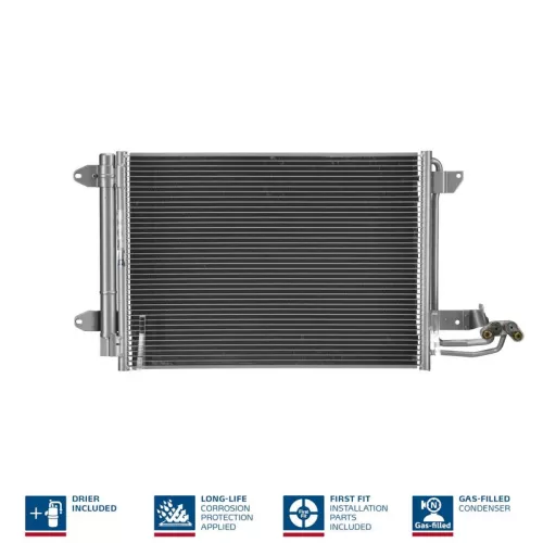 Condenser, air conditioning NISSENS 94684)