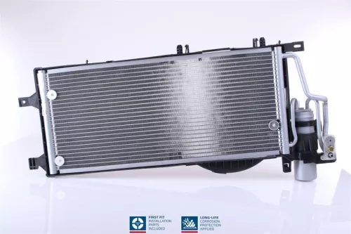 Condenser, air conditioning NISSENS 94722)