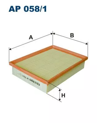 Air Filter FILTRON AP 058/1)