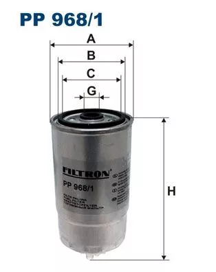 Fuel Filter FILTRON PP 968/1)