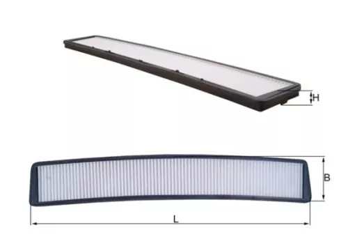 Filter, cabinelucht KNECHT LA 102)