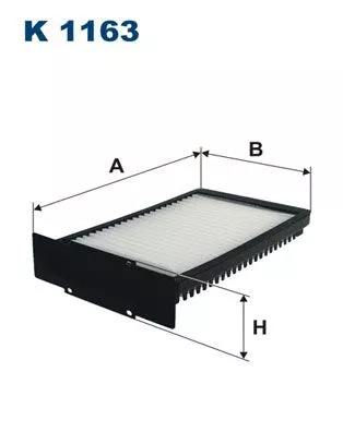Filter, cabinelucht FILTRON K 1163)