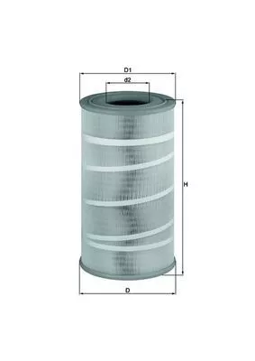Luchtfilter KNECHT LX 7210/7)
