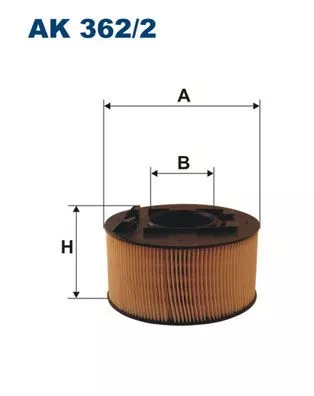 Air Filter FILTRON AK 362/2)