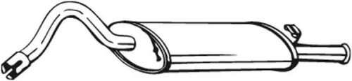 Achterdemper BOSAL 130-209)