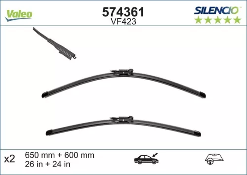 Ruitenwisser VALEO 574361)