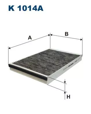 Filter, cabinelucht FILTRON K 1014A)