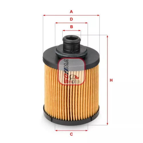 Oil Filter SOFIMA S 5031 PE)