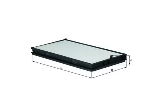 Filter, cabinelucht KNECHT LA 177)
