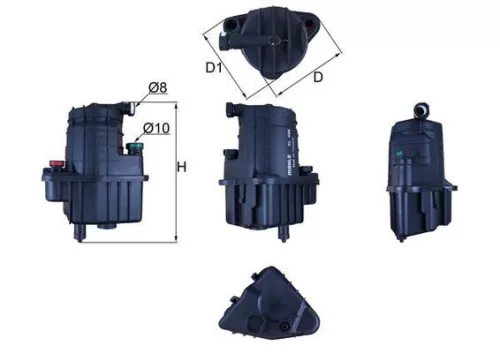 Brandstoffilter KNECHT KL 469)
