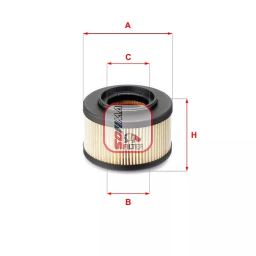 Brandstoffilter SOFIMA S 6013 NE)