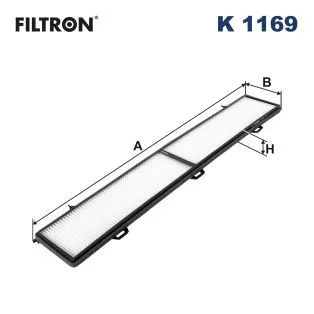 Filter, cabin air FILTRON K 1169)