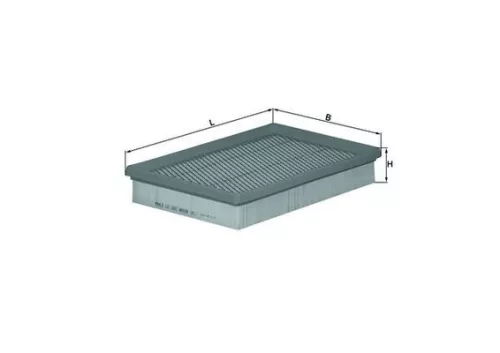 Luchtfilter KNECHT LX 1661)