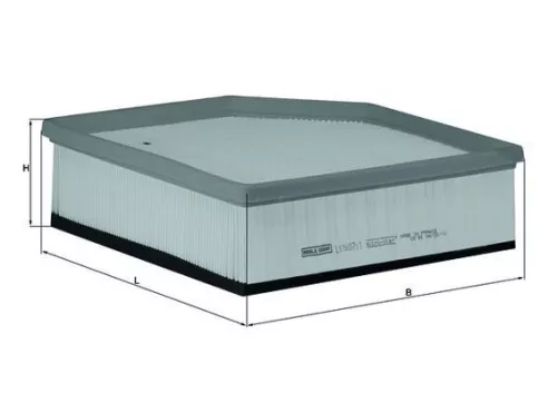 Luchtfilter KNECHT LX 1607/1)