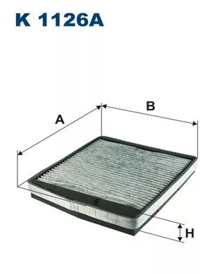 Filter, cabinelucht FILTRON K 1126A)
