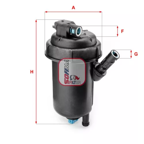 Fuel Filter SOFIMA S 5139 GC)