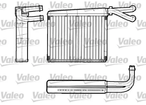 Warmtewisselaar, binnenverwarming VALEO 812251)