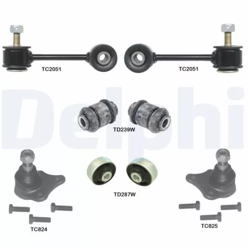 Control/Trailing Arm, wheel suspension DELPHI TC2108)