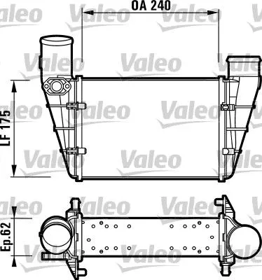 Laadluchtkoeler VALEO 817625)