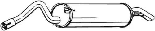 Achterdemper BOSAL 279-403)
