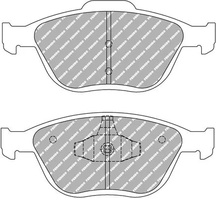 Remblokkenset, schijfrem FERODO RACING FCP1568R)