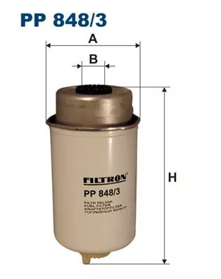 Fuel Filter FILTRON PP 848/3)