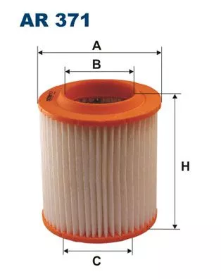 Luchtfilter FILTRON AR 371)