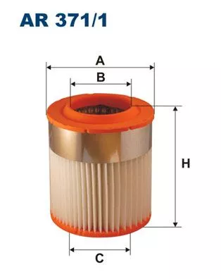 Luchtfilter FILTRON AR 371/1)