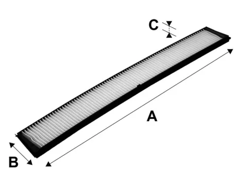 Filter, cabinelucht VALEO 698489)