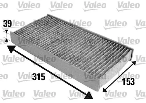 Filter, cabinelucht VALEO 698884)