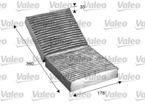 Filter, cabinelucht VALEO 715508)