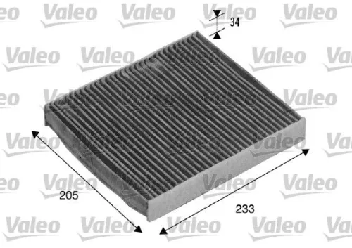 Filter, cabin air VALEO 715511)