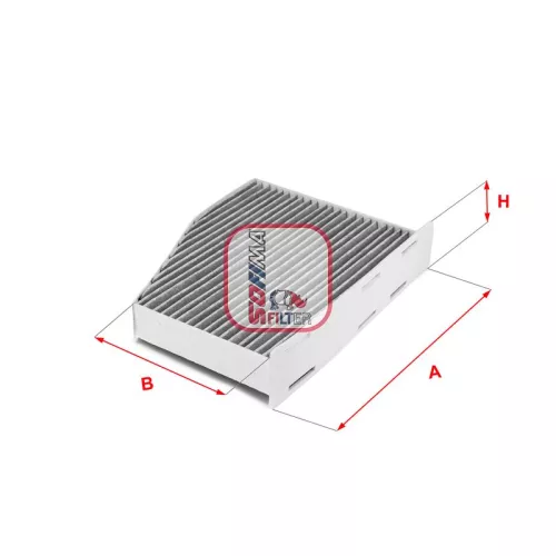 Filter, cabin air SOFIMA S 4124 CA)